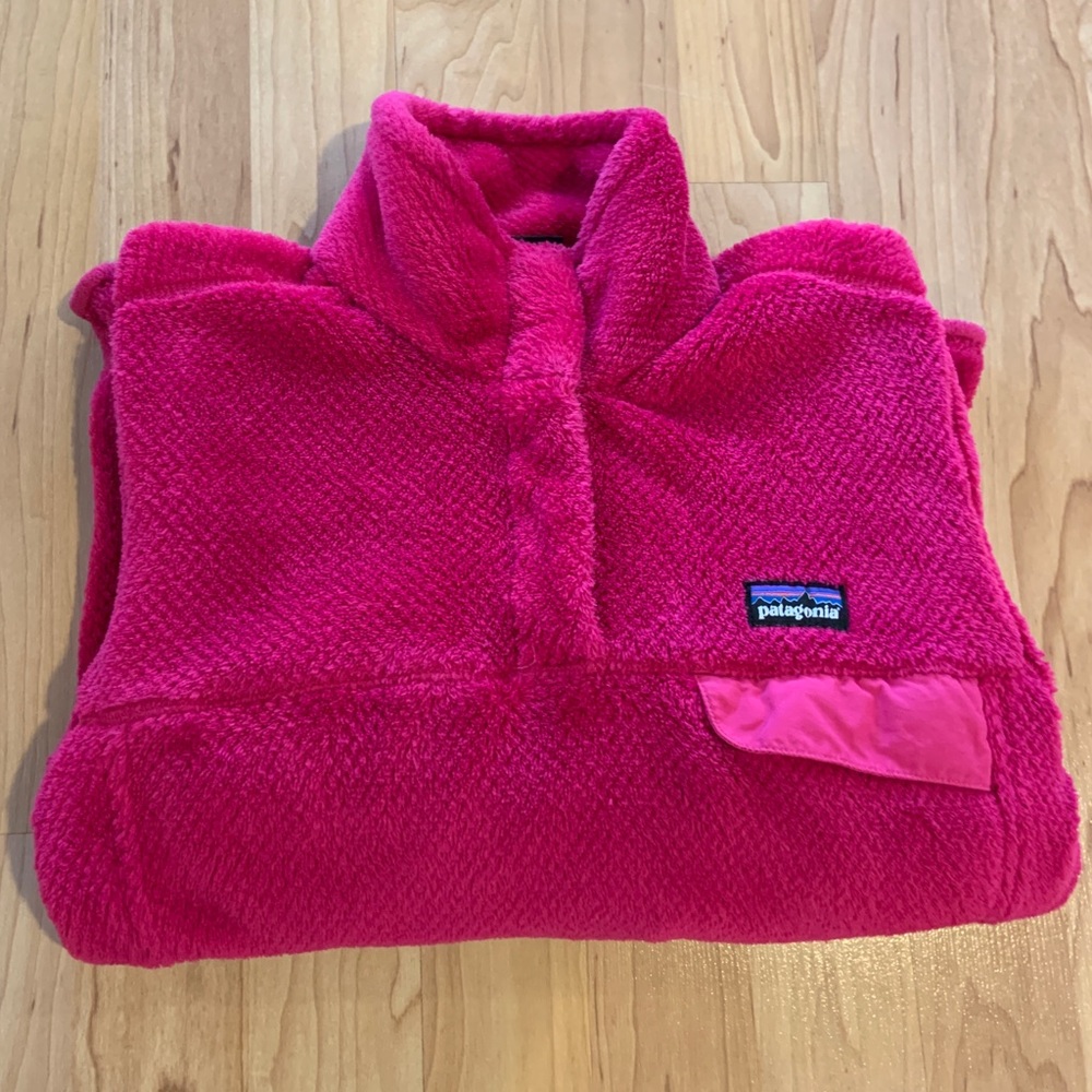 Patagonia Pink Fleece Pullover